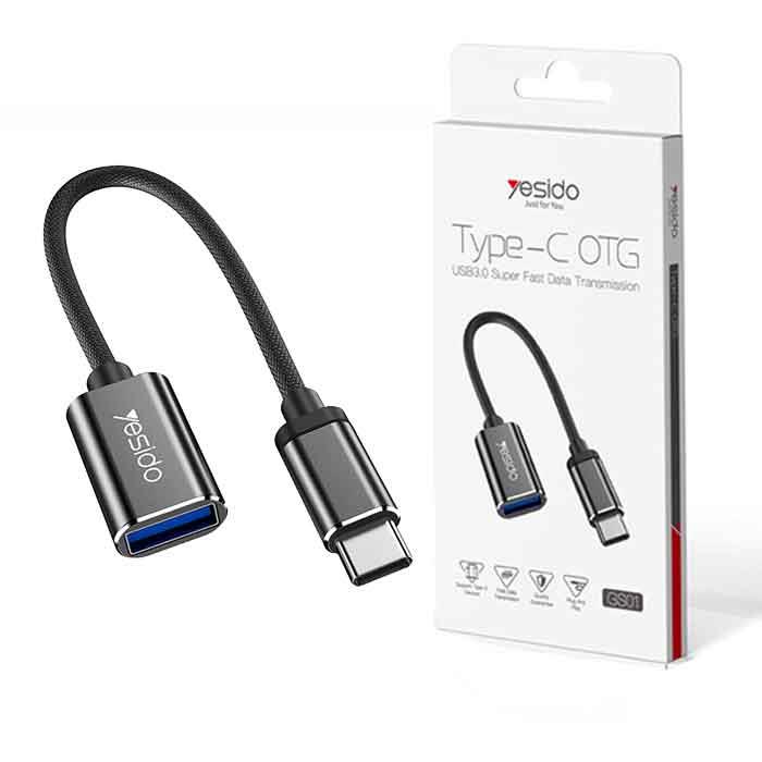 مبدل Type-C به USB OTG یسیدو مدل GS01